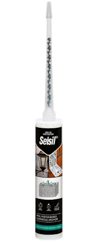 SELSİL POLYSTER BAZLI KİMYASAL DÜBEL 300 ML TEKLİ